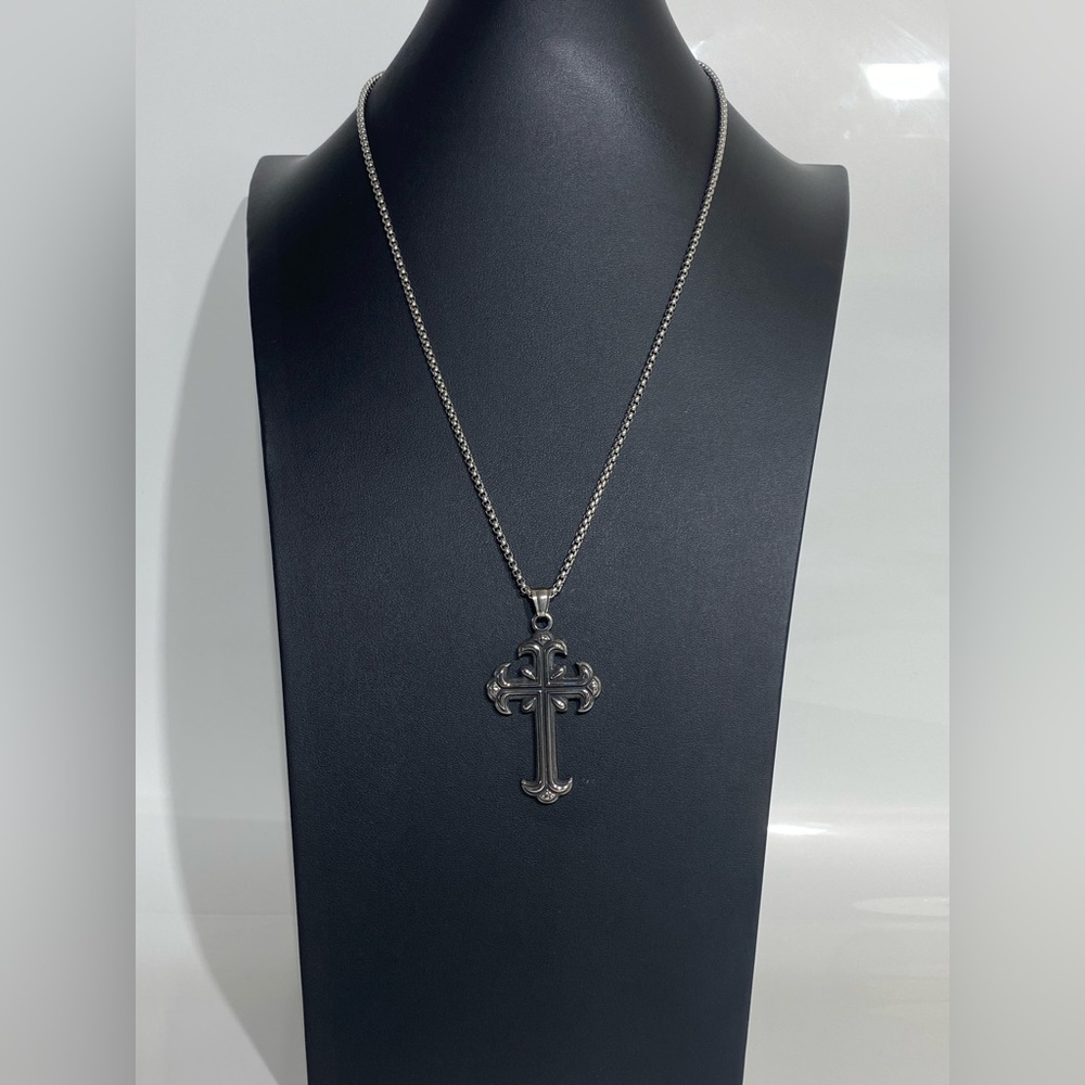 Cross Pendant stainless steel